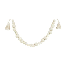 Load image into Gallery viewer, White Pom Tassel Garland