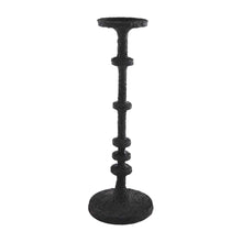 Load image into Gallery viewer, Black Metal Candlestick