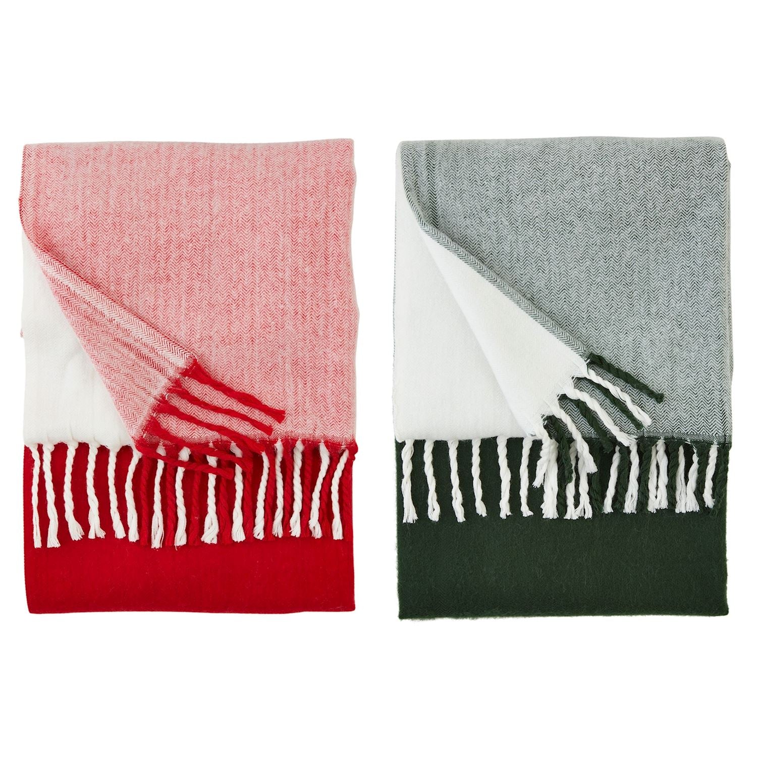 Large Check Throw Blanket