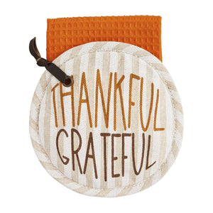 Thankful Pot Holder Set