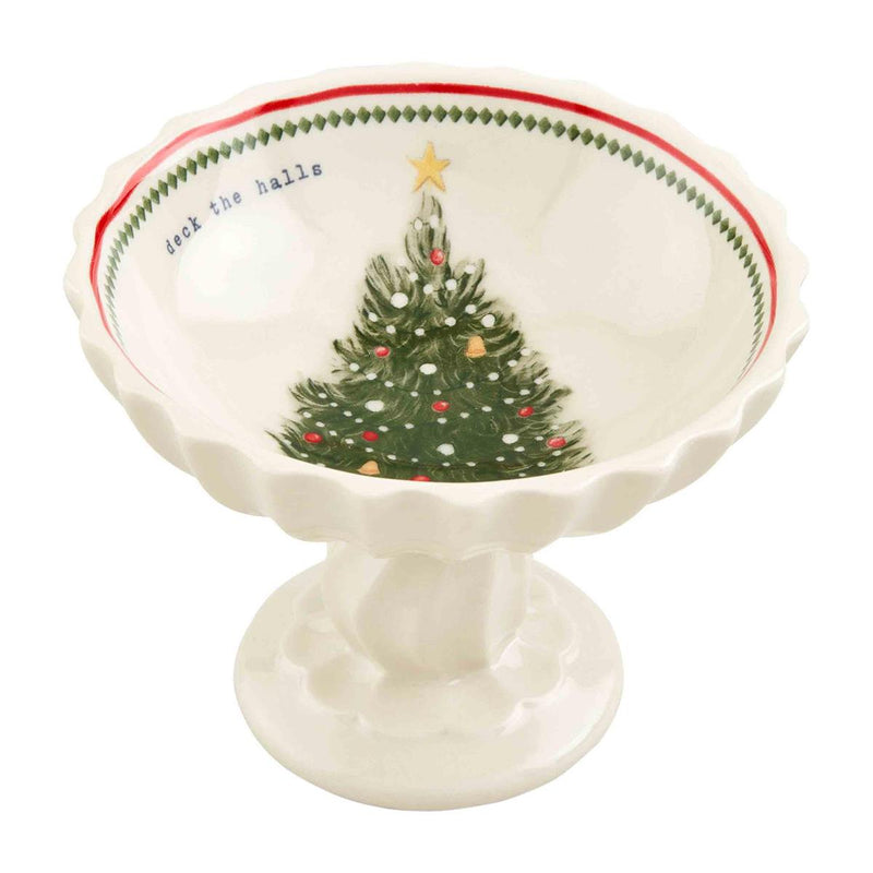 Vintage Christmas Candy Dish