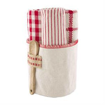 Christmas Towel Bucket Set