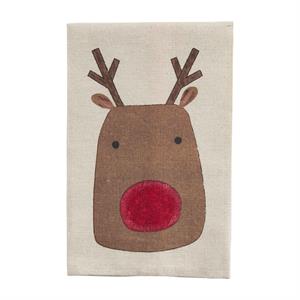 Christmas Farm Painted Towel
