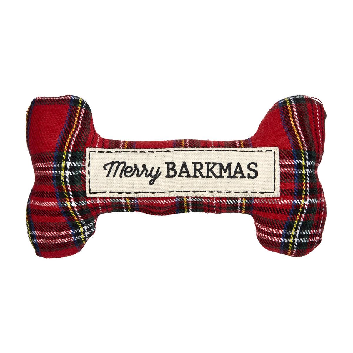 Holiday Dog Bone Squeaker