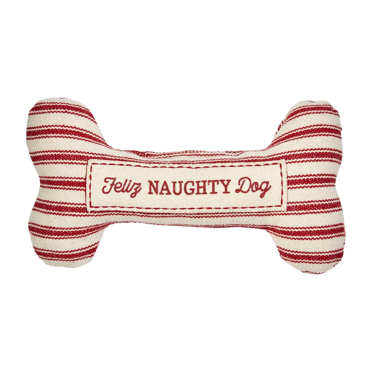 Holiday Dog Bone Squeaker