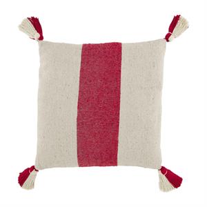 One Red Stripe Ponchaa Pillow