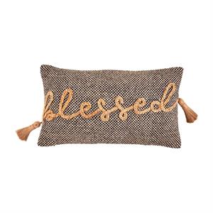 Blessed Tassel Pillow