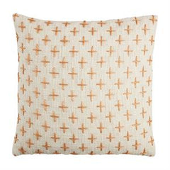 Cross Embroidered Pillow