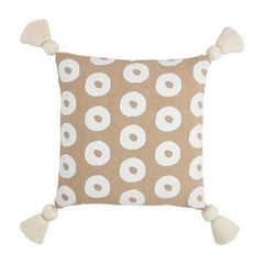 Chambray Dot Pillow