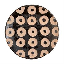 Circle Black Dot Platter