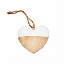 Heart Paulownia Ornament