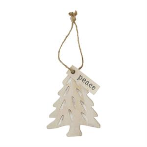 Wood Tree Ornament