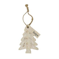 Wood Tree Ornament