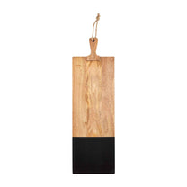 Black One Stripe Long Board