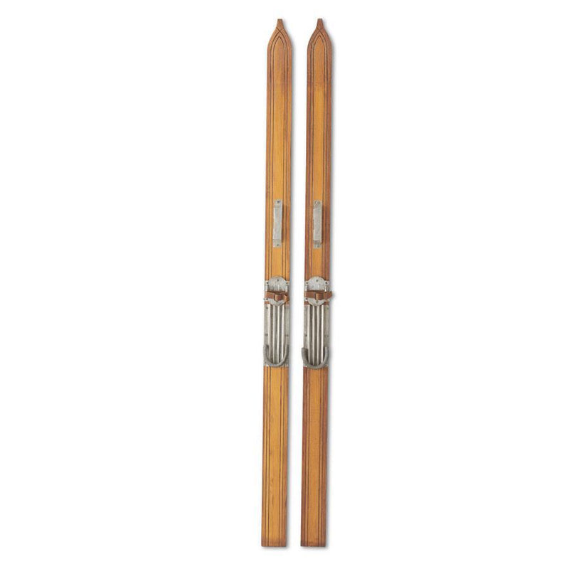 Wooden Skis - Decorative Large