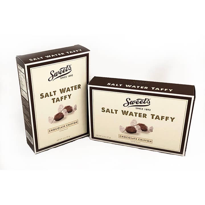 Chocolate Salt Water Taffy Box 2 oz