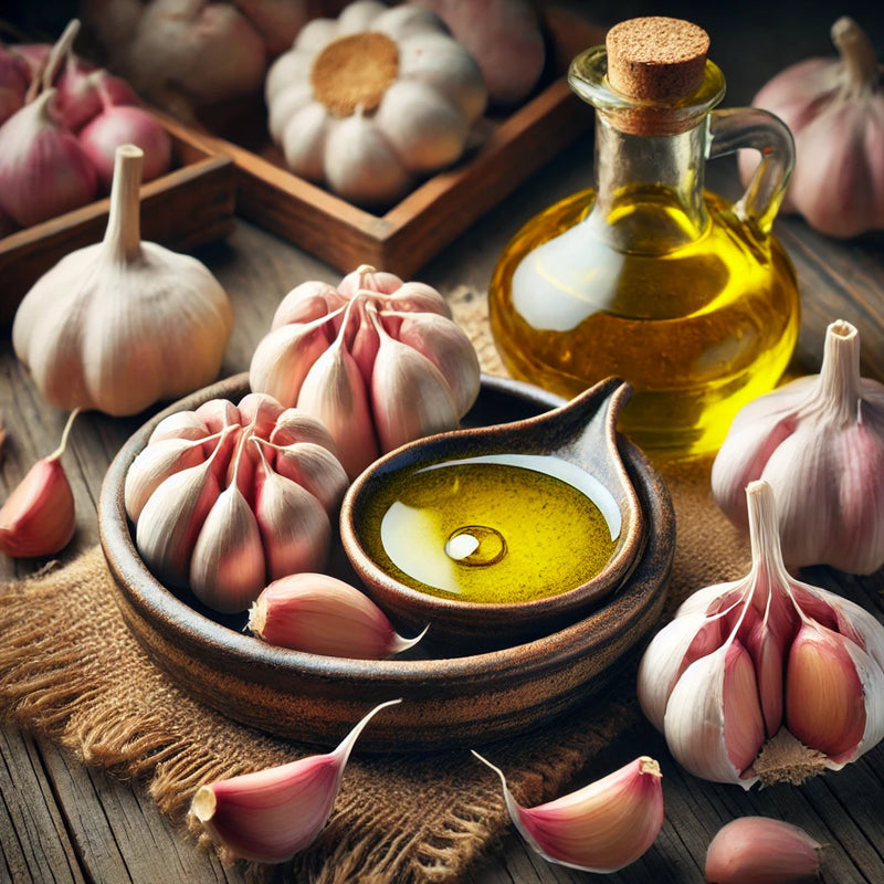 Fresh Garlic - Infused Olive Oil