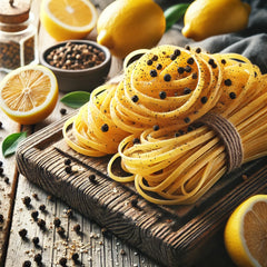 Lemon Pepper Linguine Pasta