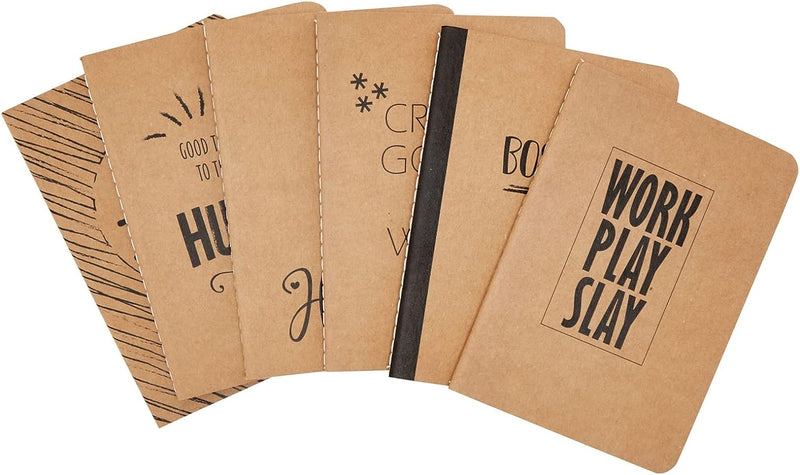 Kraft Paper Motivational Notebook