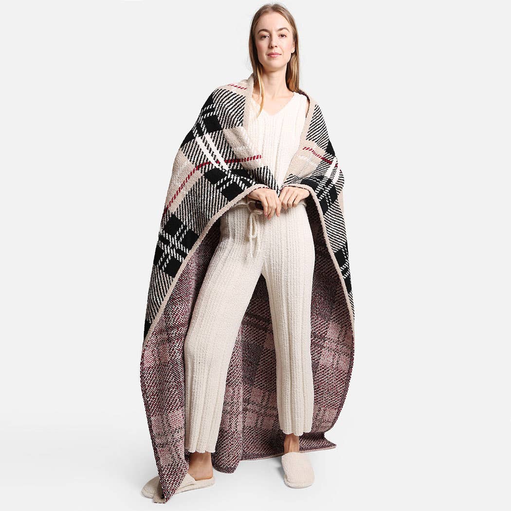Tartan Plaid Pattern Luxury Soft Throw Blanket