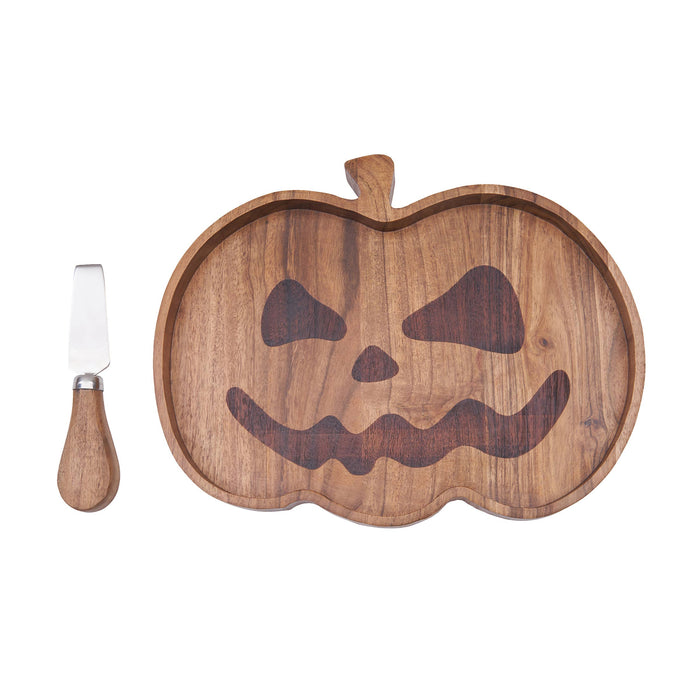 Halloween Charcuterie Serving Board With Spreader