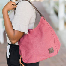 Load image into Gallery viewer, Anniston Canvas Hobo Bag