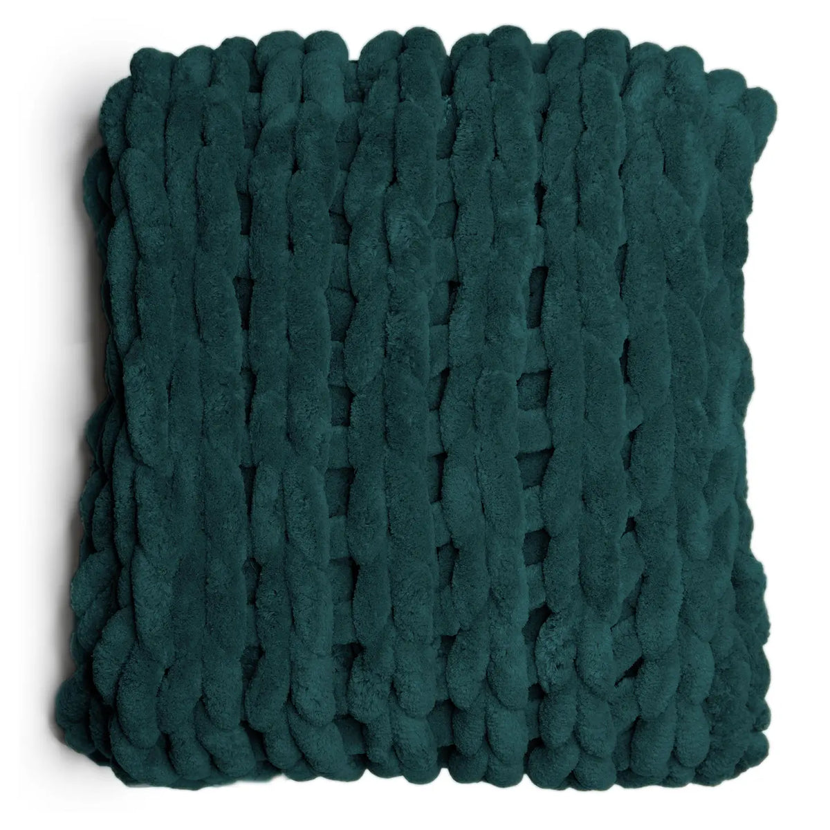 Chunky Knit Chenille Throw