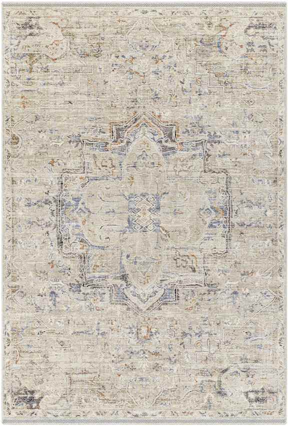 Amiee Traditional Camel/Charcoal Area Rug