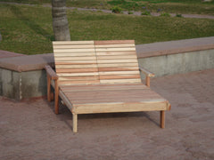 Beach Redwood Chaise Lounge
