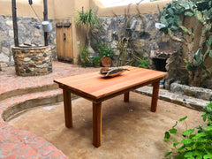 Farmhouse Redwood Dining Table