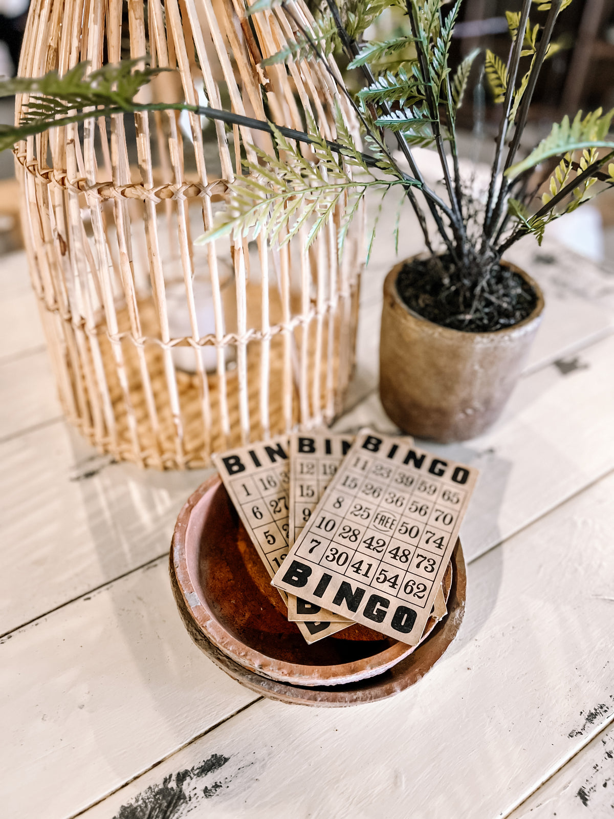 Vintage Bingo Cards