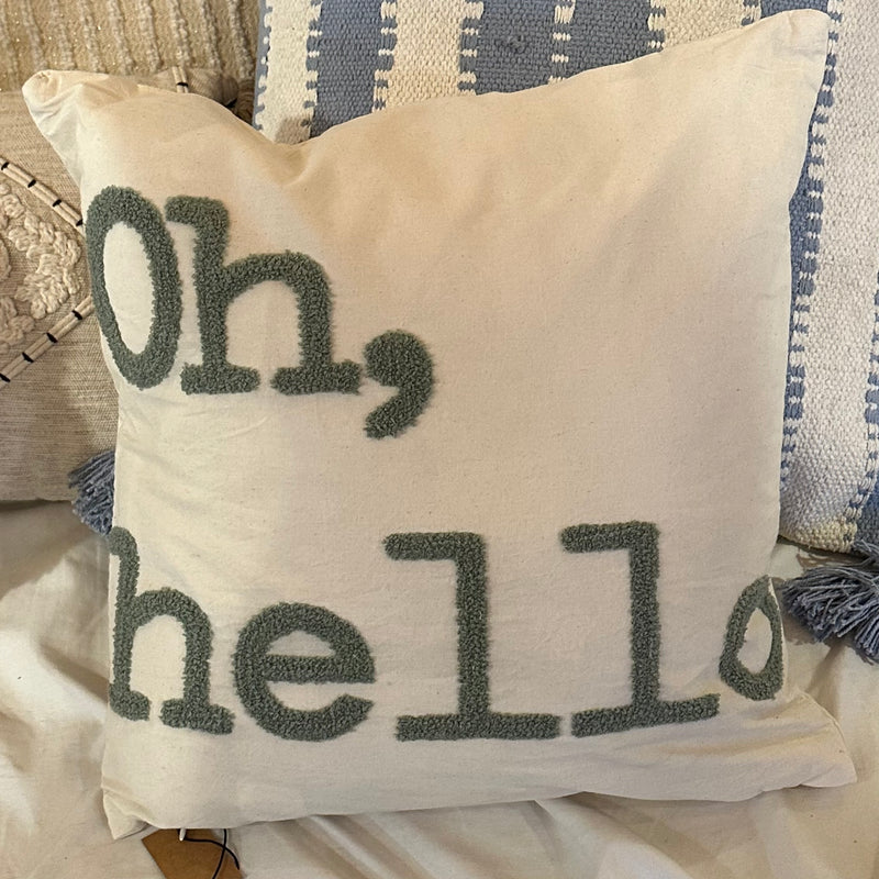 Oh Hello Pillow