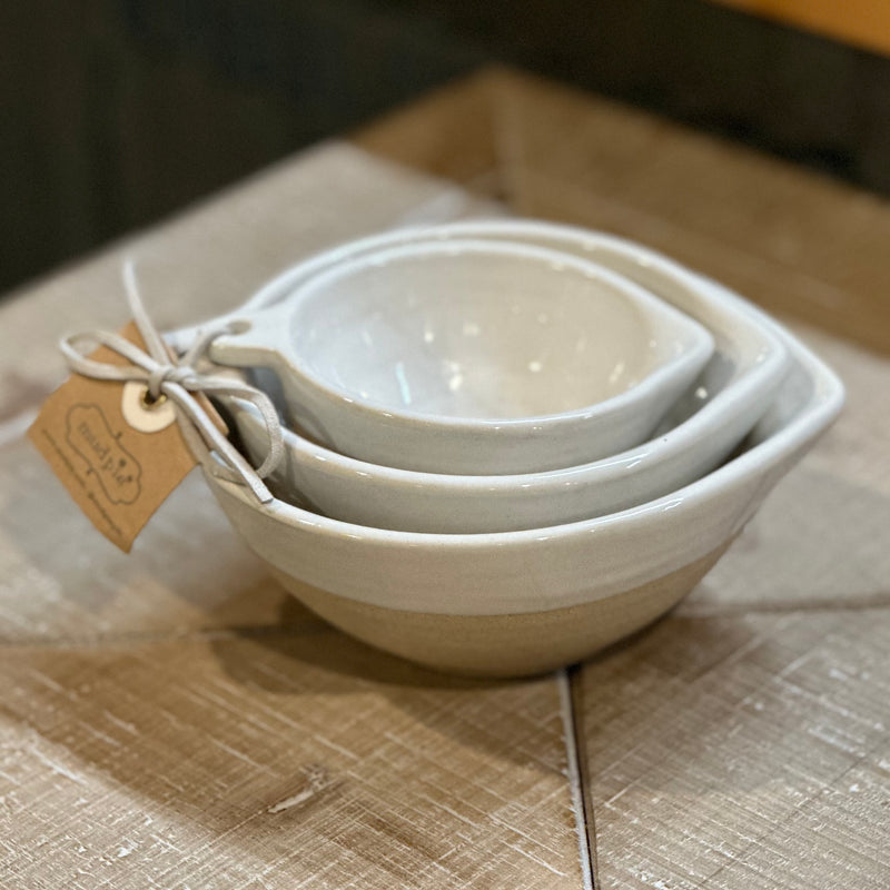 Stoneware Measuring Cup Set