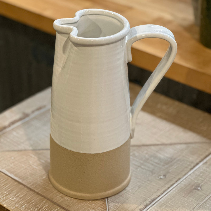 Stoneware Pitcher