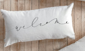Welcome Lumbar Pillow
