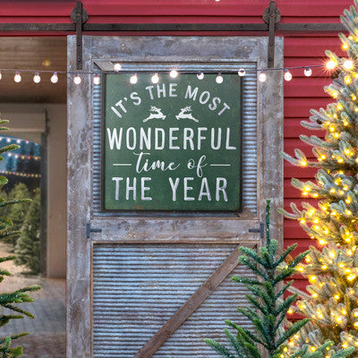 Holiday Iron Plaques