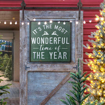 Holiday Iron Plaques