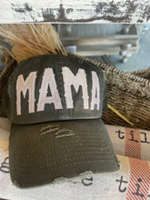 Load image into Gallery viewer, Distressed MAMA Hat