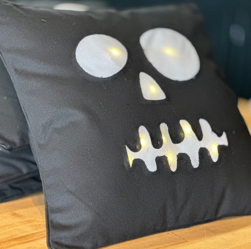 Jack-O-Lantern Light Up Pillow