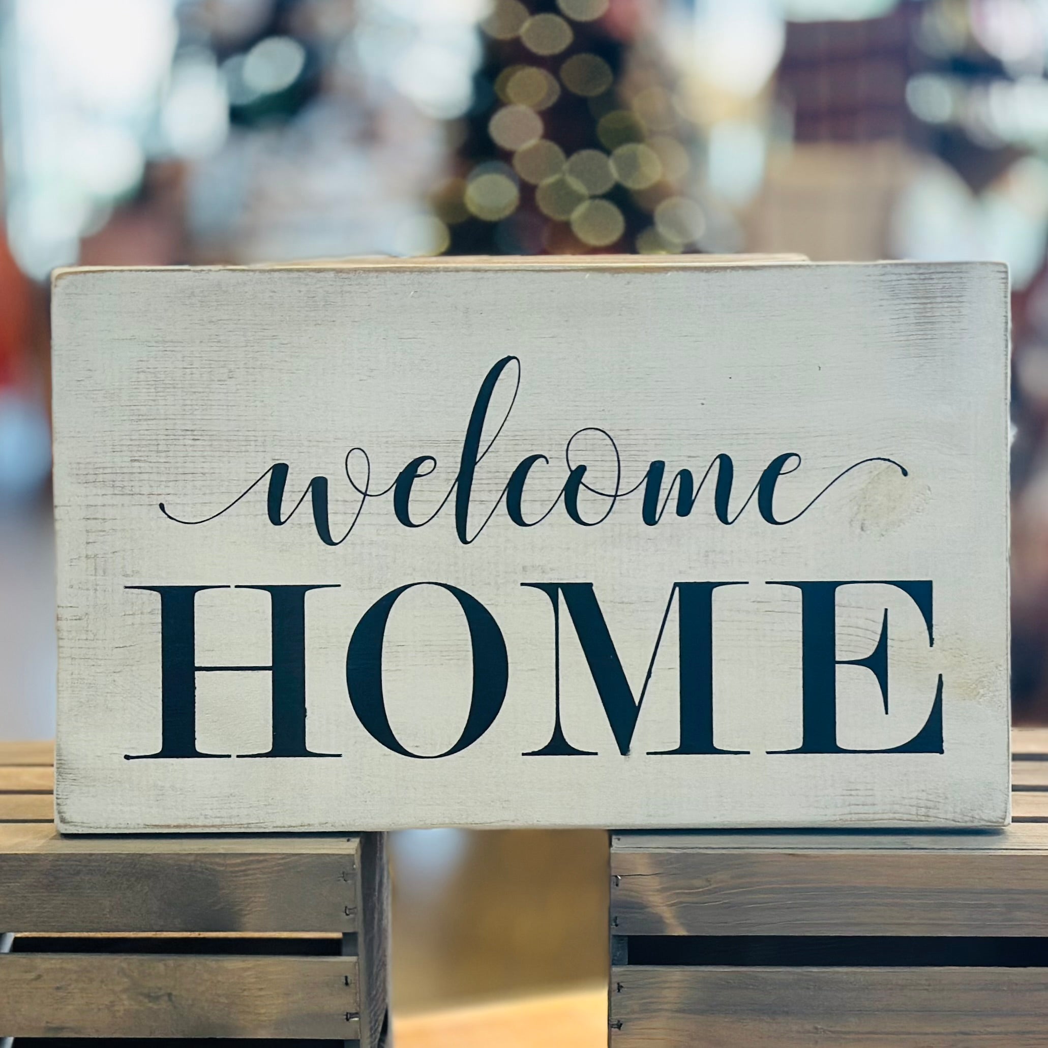 Welcome Home - Farmhouse Sign