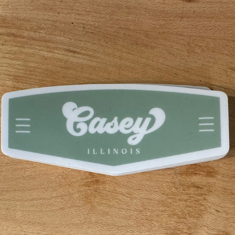 Casey Retro Sticker