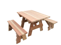 Outdoor Kids Redwood Picnic Table