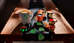 Halloween Glow Tidbit Dishes