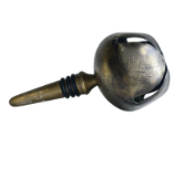 Metal Bottle Stopper with Jingle Bell