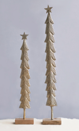 Cast Metal Christmas Tree