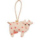 Plush Farm Animal Ornaments