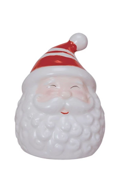 Hand-Painted Ceramic Santa Salt & Pepper Shakers