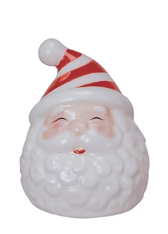 Hand-Painted Ceramic Santa Salt & Pepper Shakers