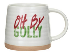 Stoneware Mug w/ Holiday Sayings