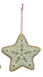 Clay Dough Holiday Cookie Ornament, 12 Styles
